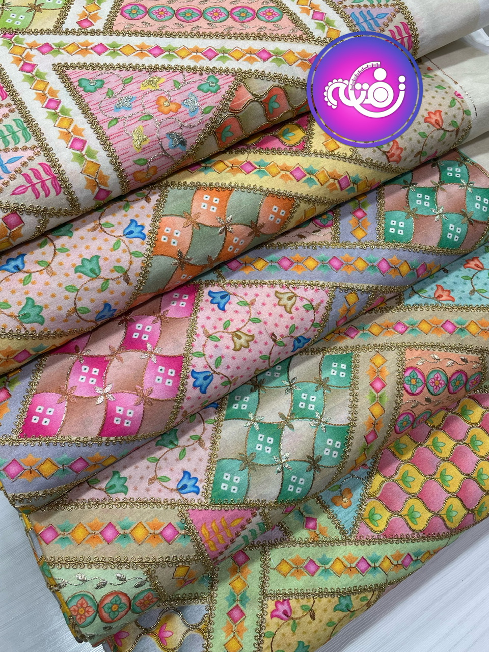 تافته سرمه دوزی 2