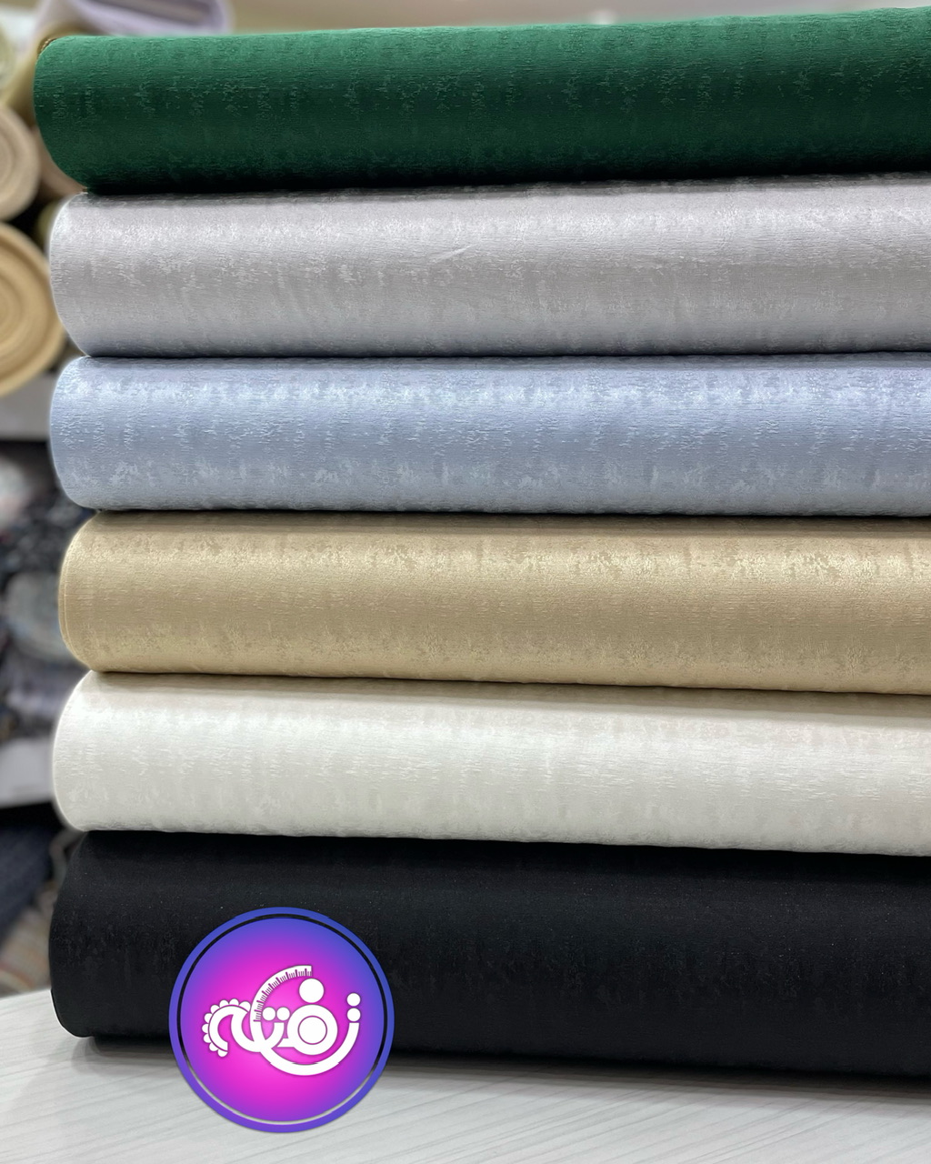 سوپر کتان لمه دار موجی