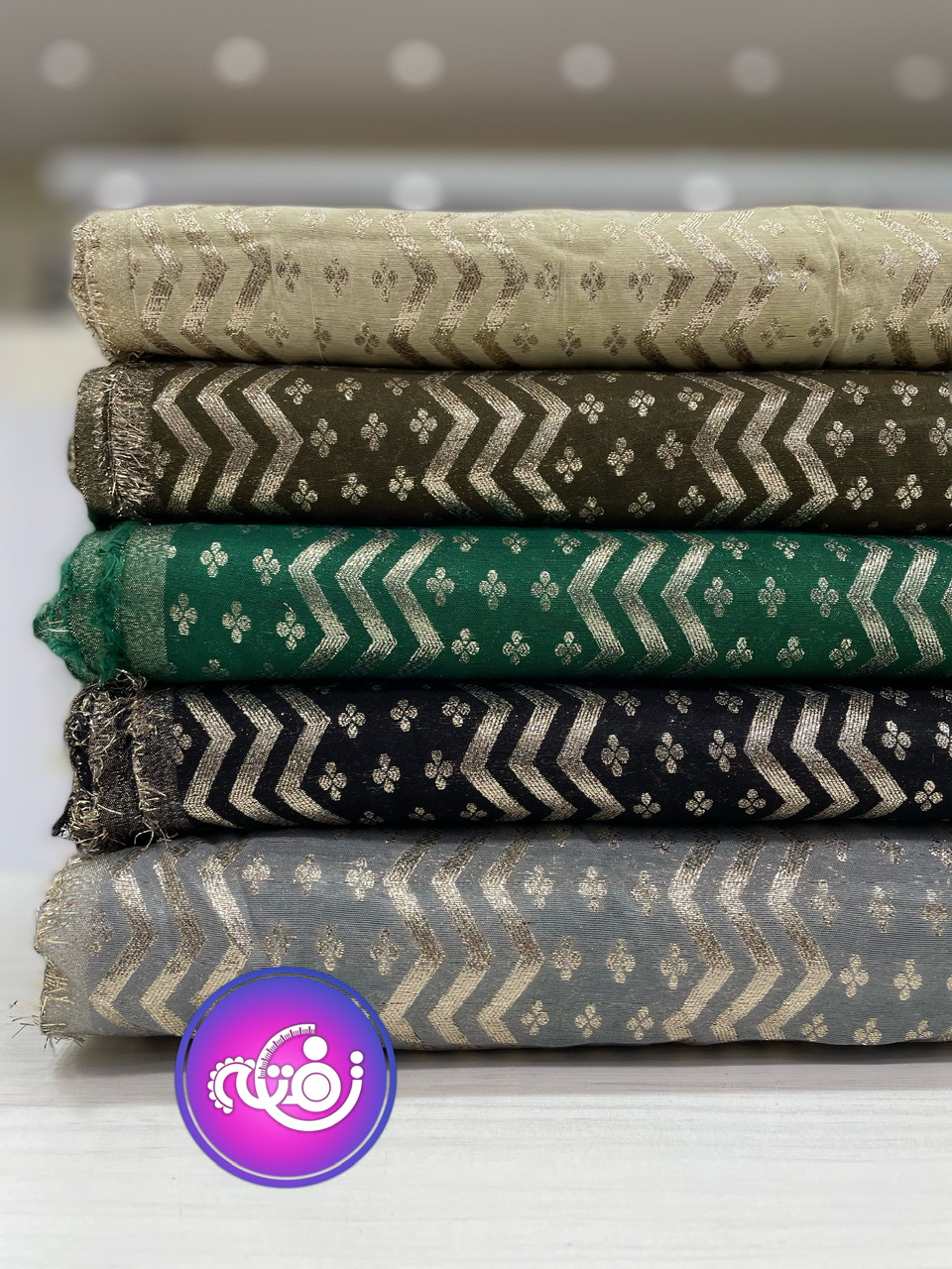 تافته شاین زیگ زاگ