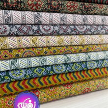 باتیک لمه دار طرح سنتی