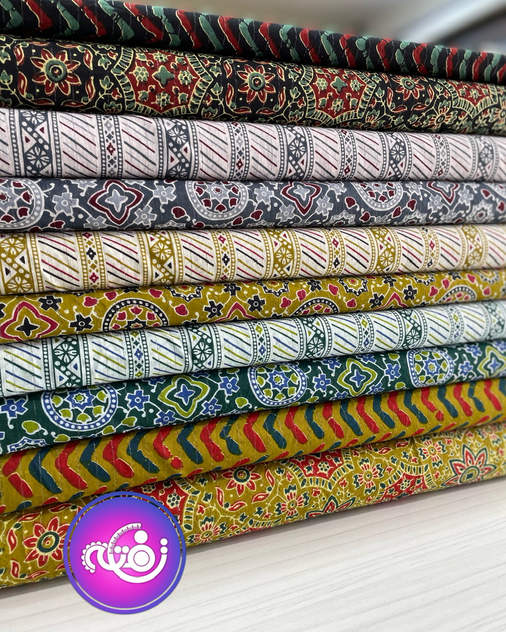 باتیک لمه دار طرح سنتی