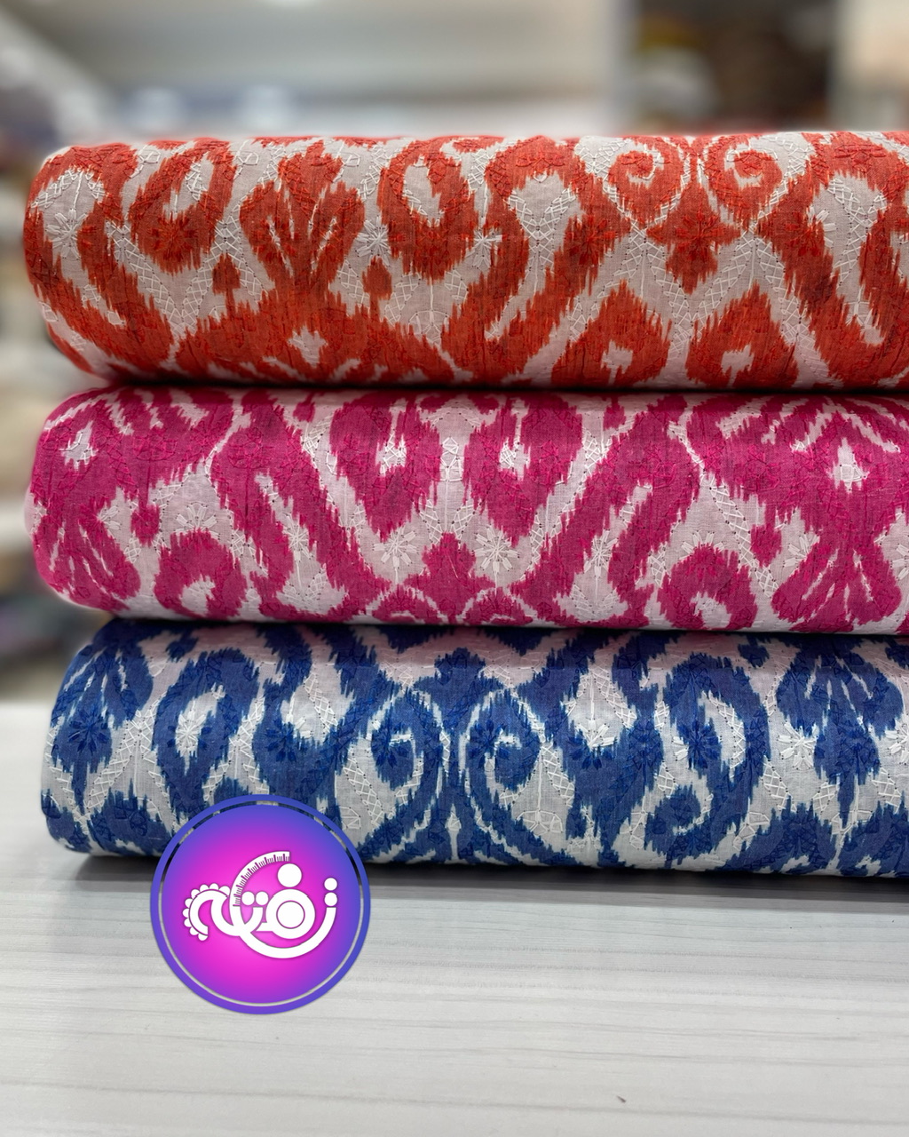 وال خامه دوزی طرح گبه