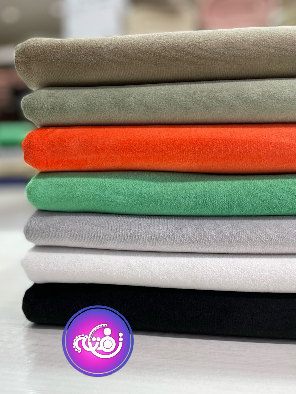 مخمل جیر پشت تریکو