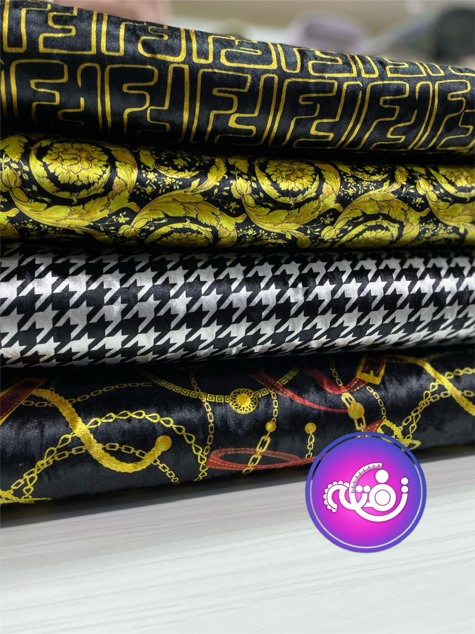 مخمل طرحدار 4