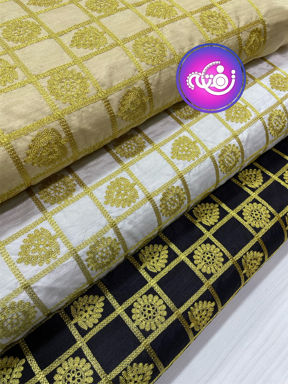 تافته زری دوزی 2