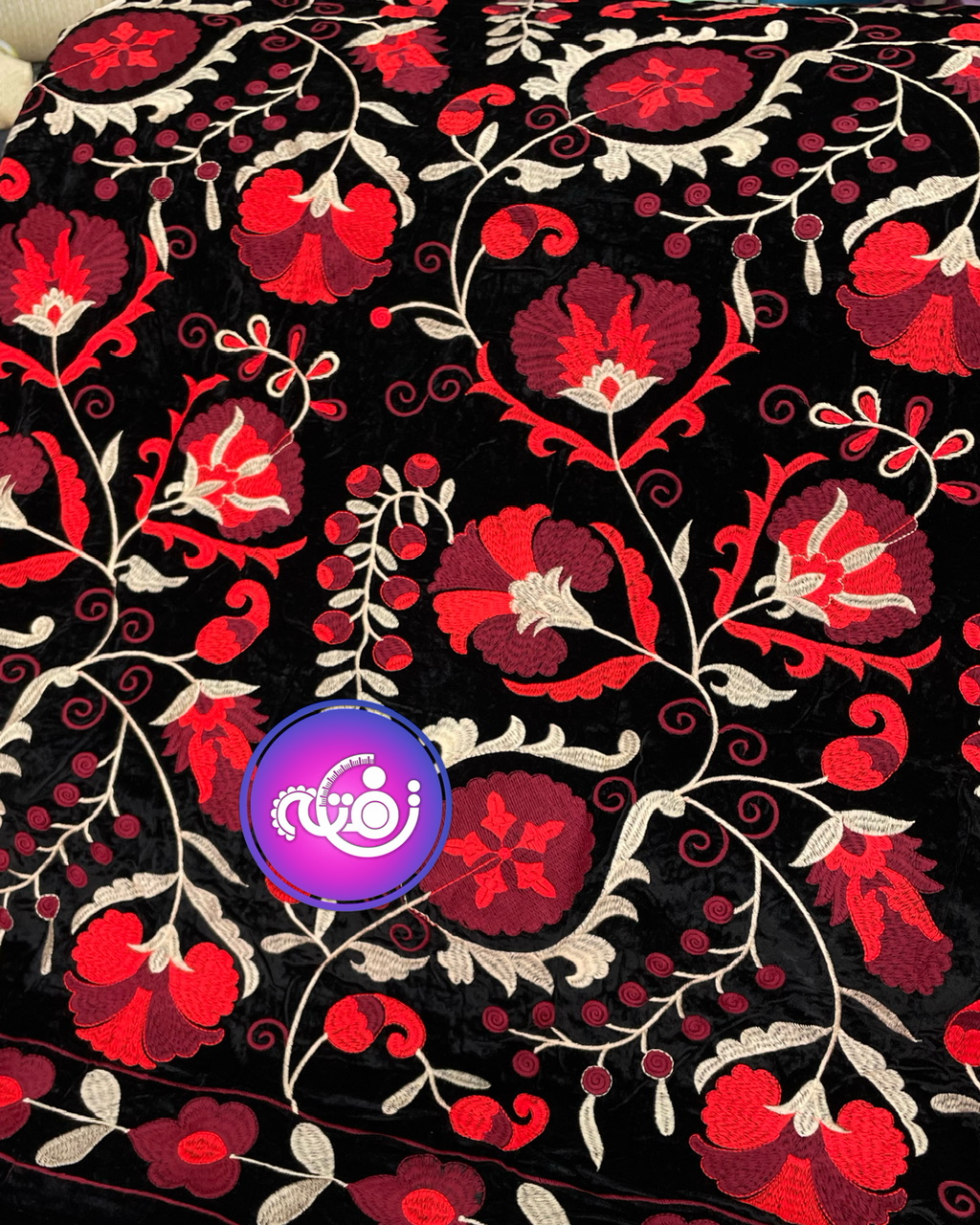 مخمل سوزن دوزی