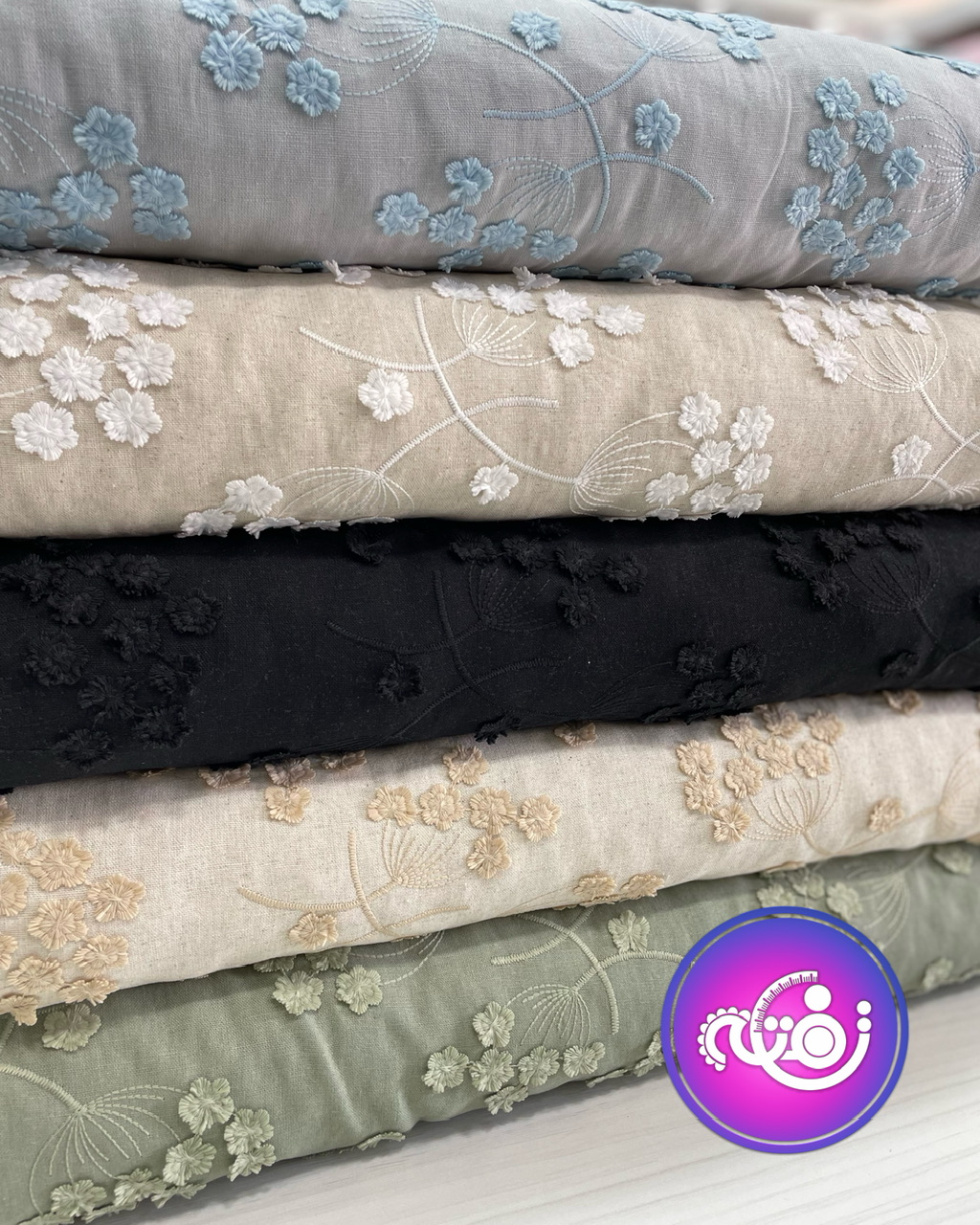 لینن اپلیکه طرح قاصدک