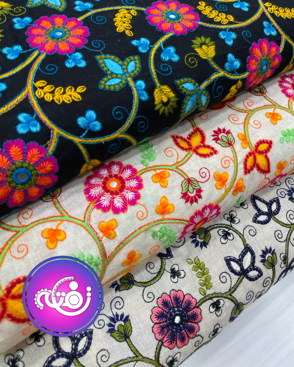 لینن سوزن دوزی 8