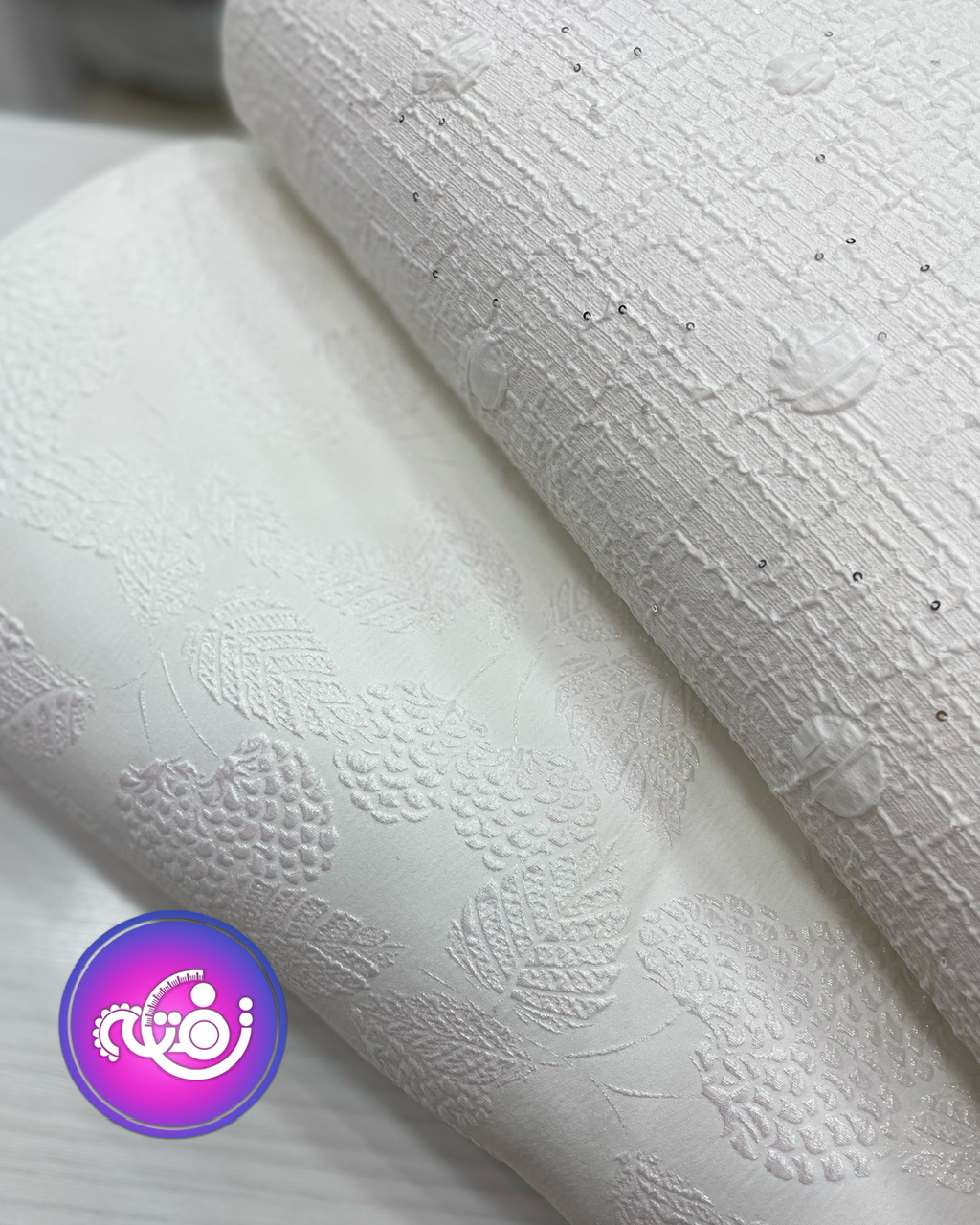 ژاکارد سفید 3