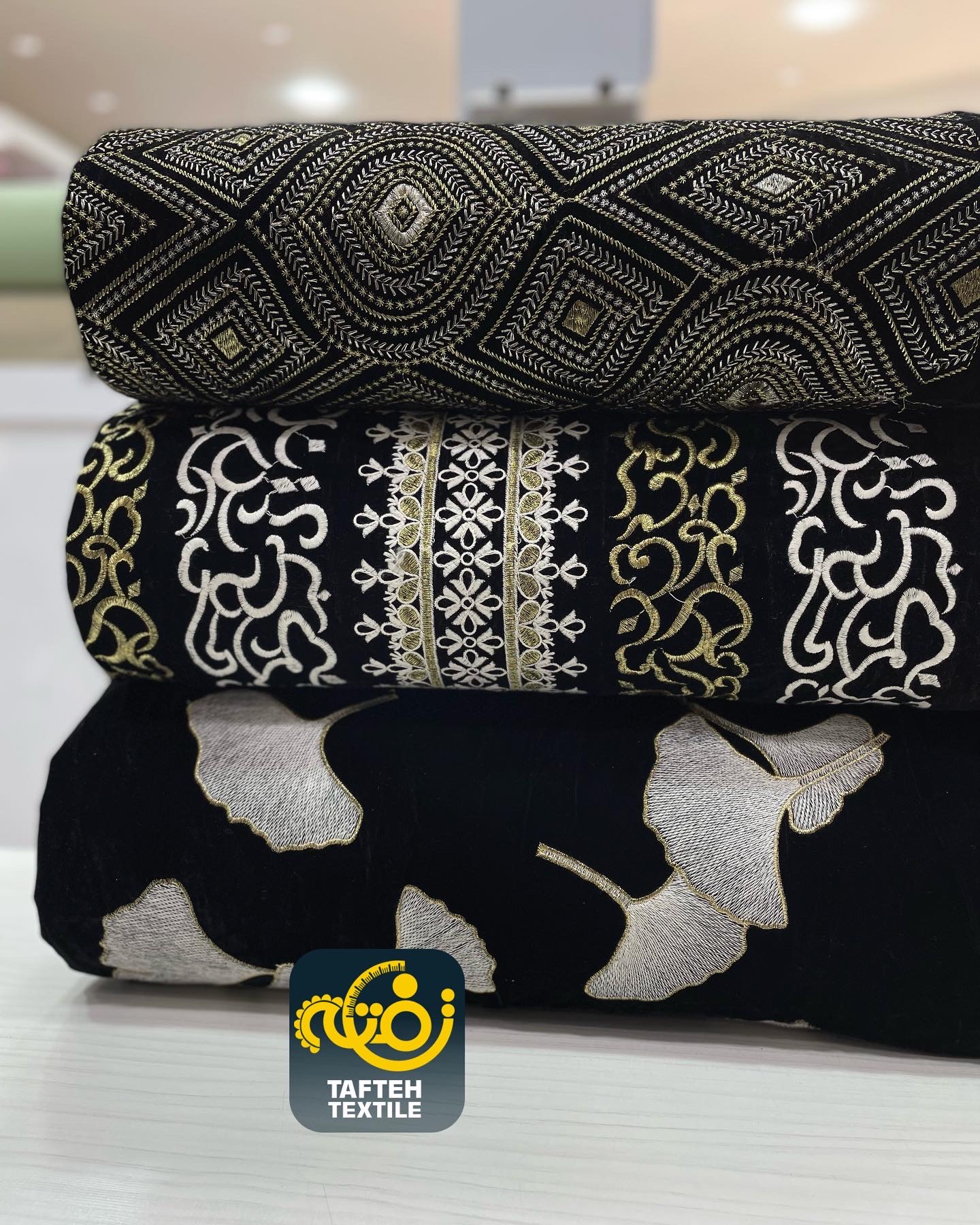 مخمل سوزن دوزی 3