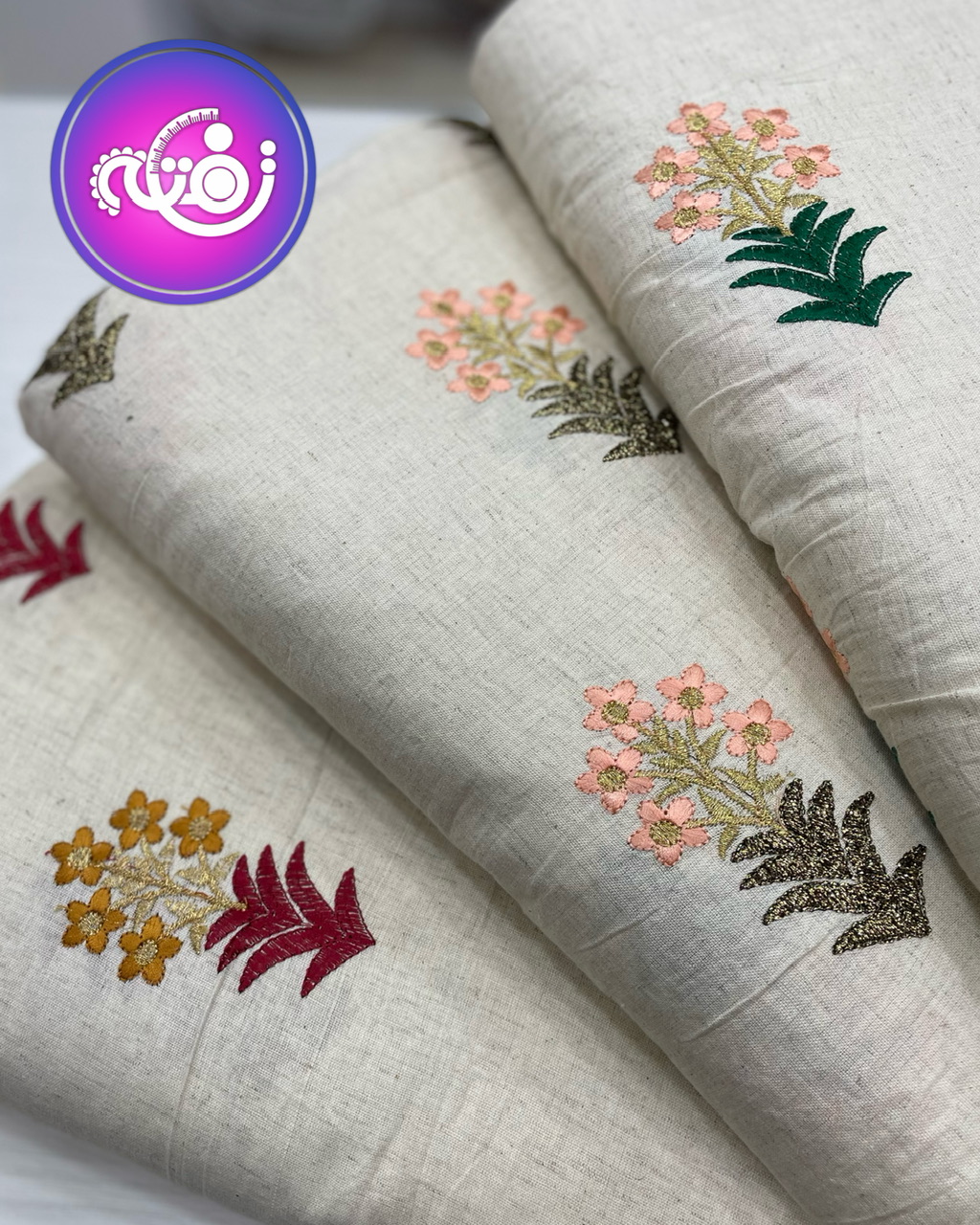 لینن سوزن دوزی 5