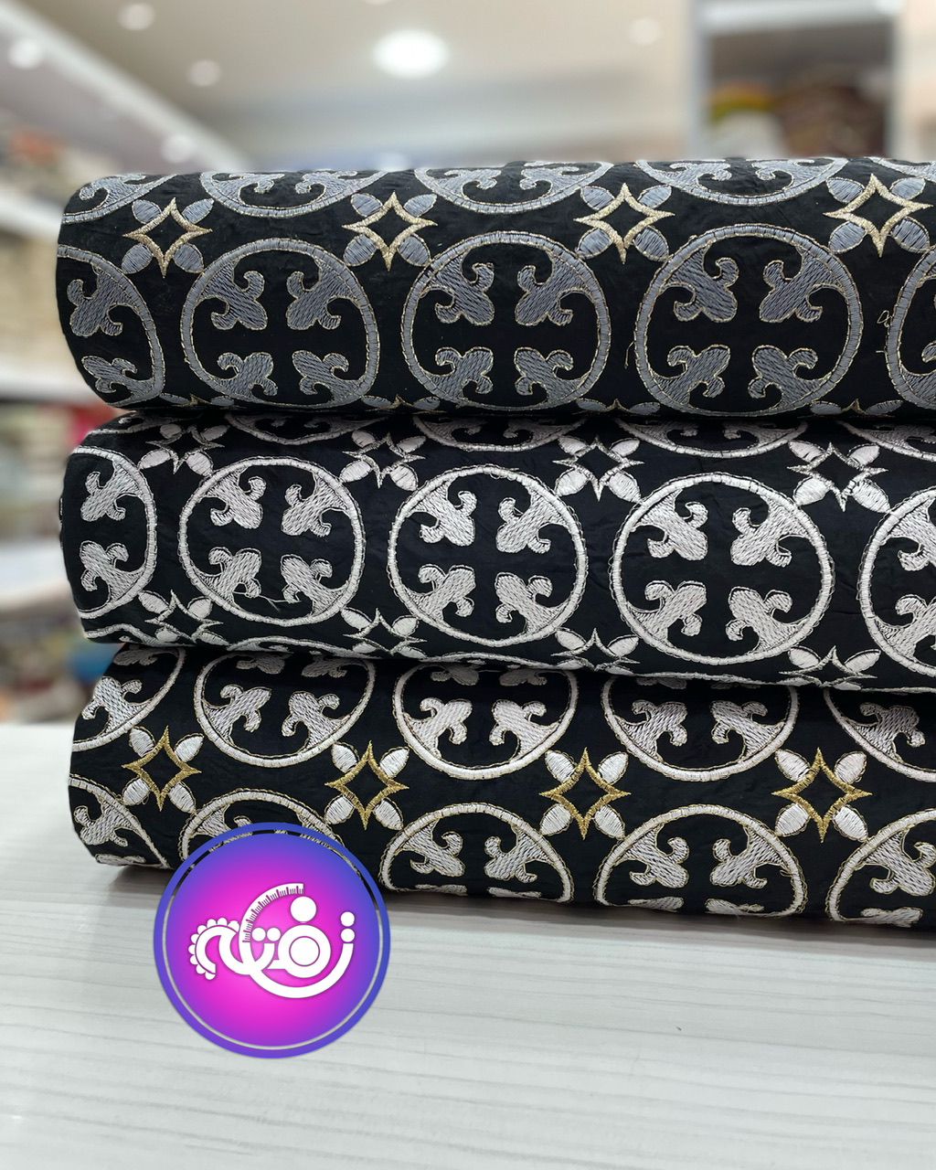 تافته سوزن دوزی طرح هرمس