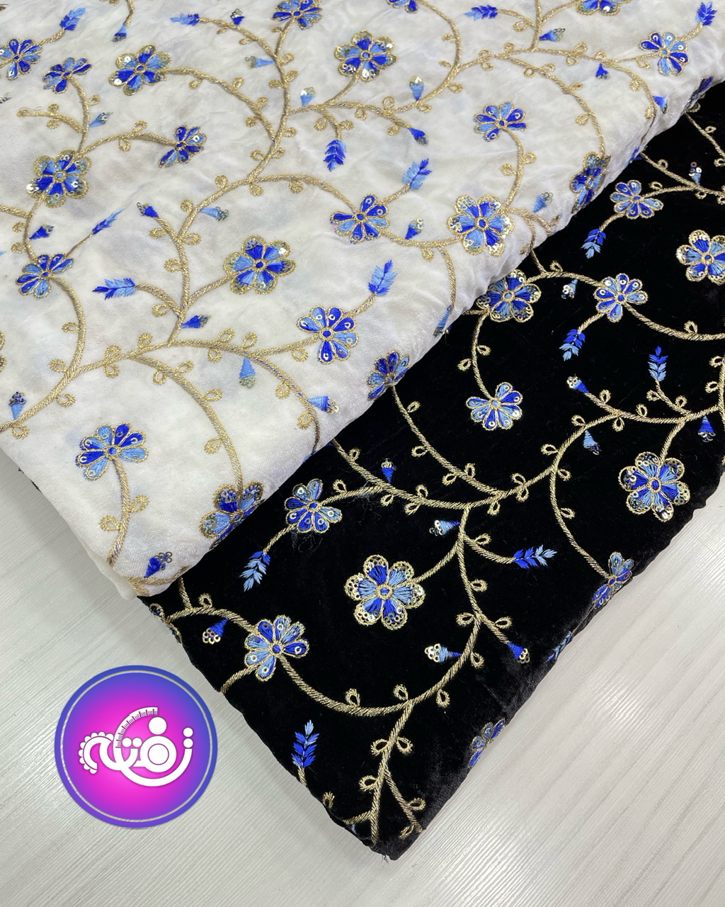 مخمل سوزن دوزی