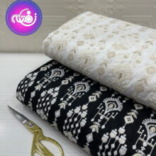لینن سوزن دوزی طرح آویز