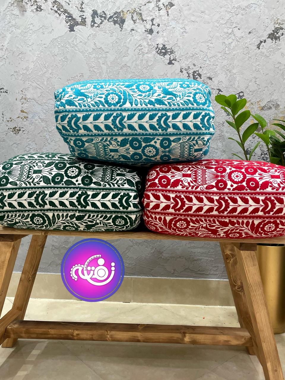 پارچه لینن سوزندوزی