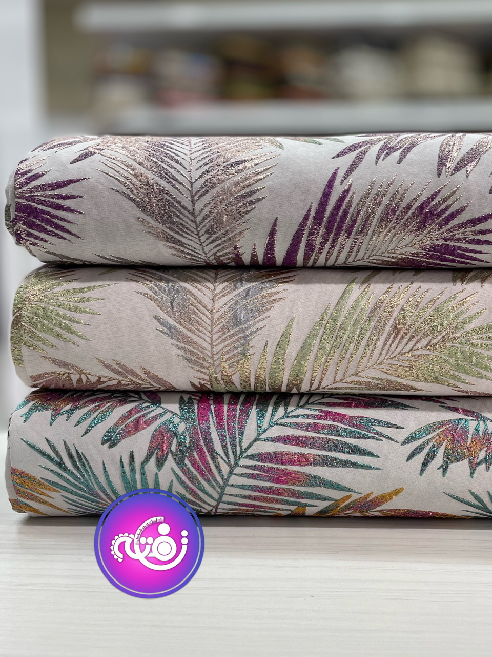 ژاکارد برگ سوزنی