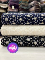 پارچه لینن قیطان دوزی