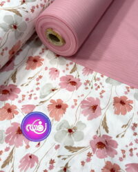 پارچه ملحفه کتان طرح سپهر2