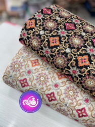 پارچه لینن سوزندوزی