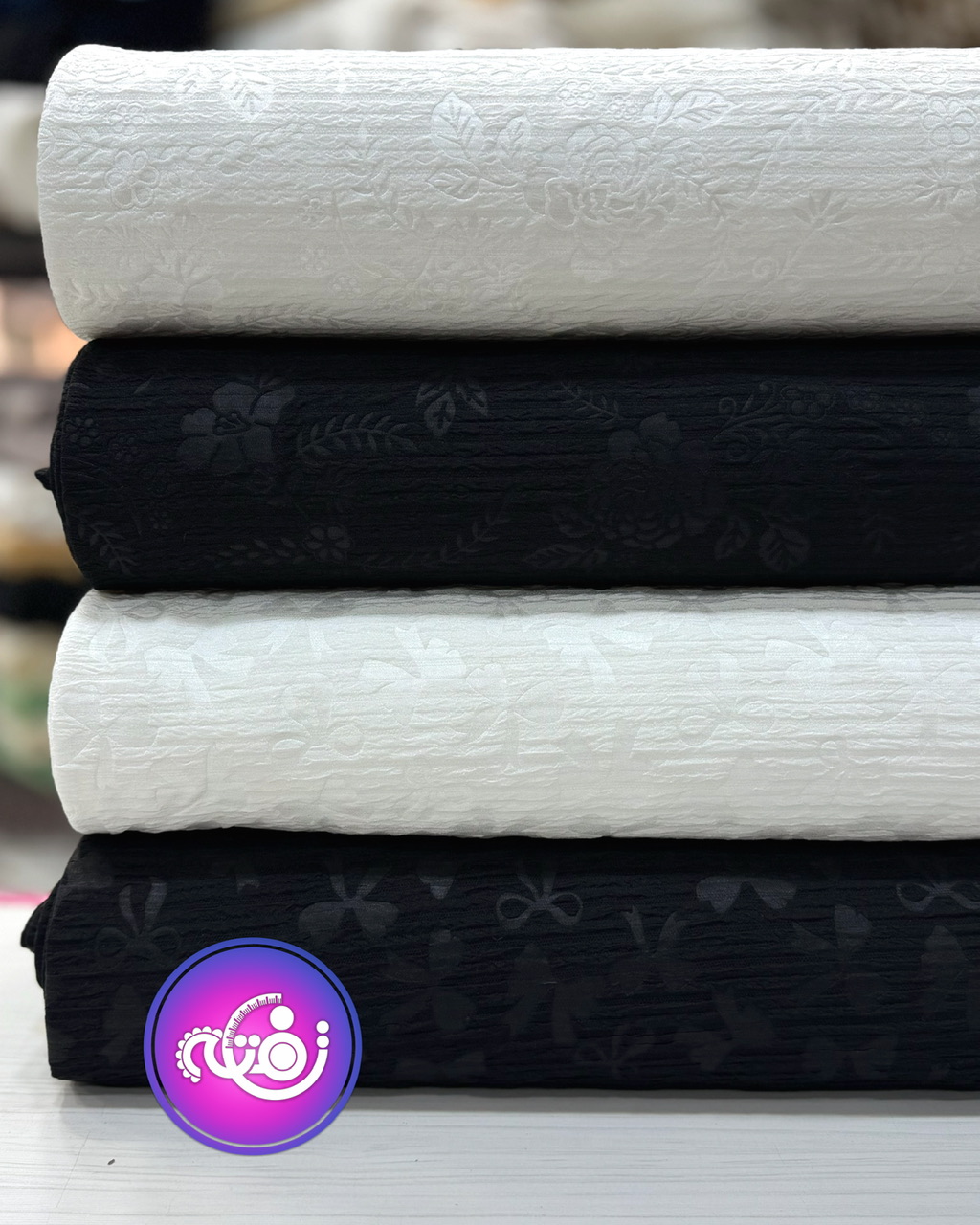 پارچه ژاکارد کریشه امبوس