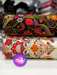 پارچه لینن سوزندوزی