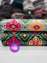 پارچه لینن سوزندوزی