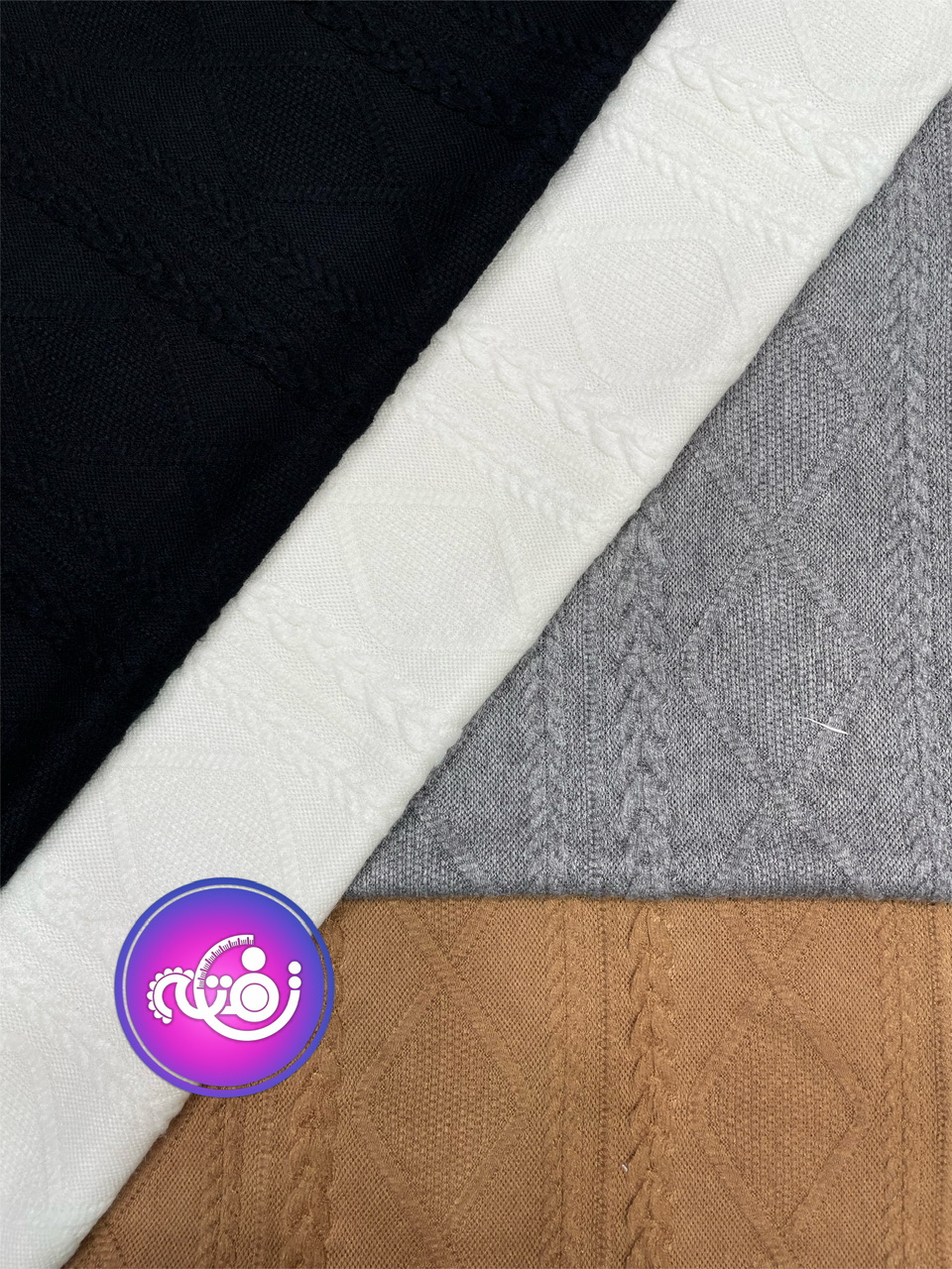 بافت پشمی لوزی