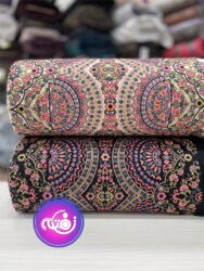 پارچه لینن سوزندوزی