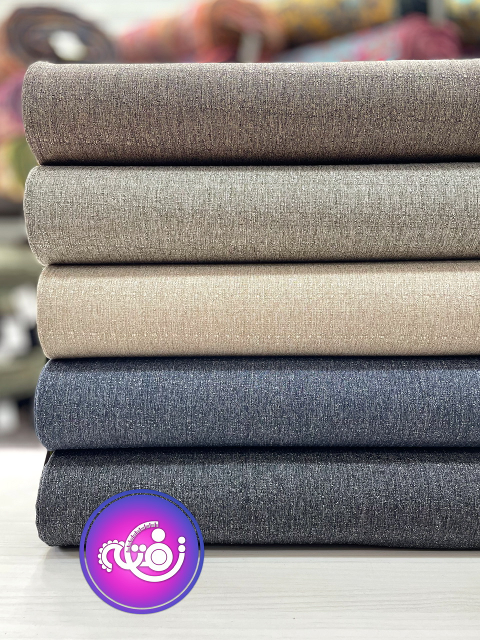 پارچه بوکله افکت دار