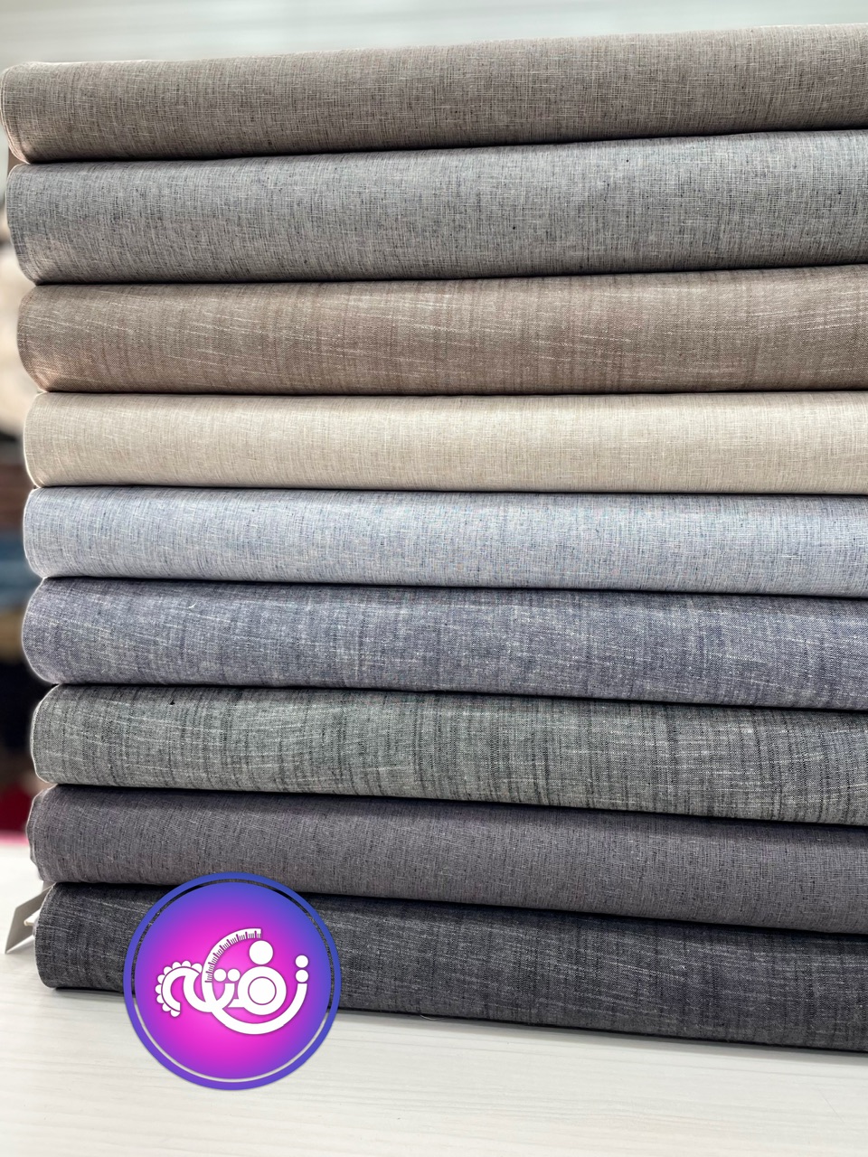 پارچه لینن دو نخ ریچارد