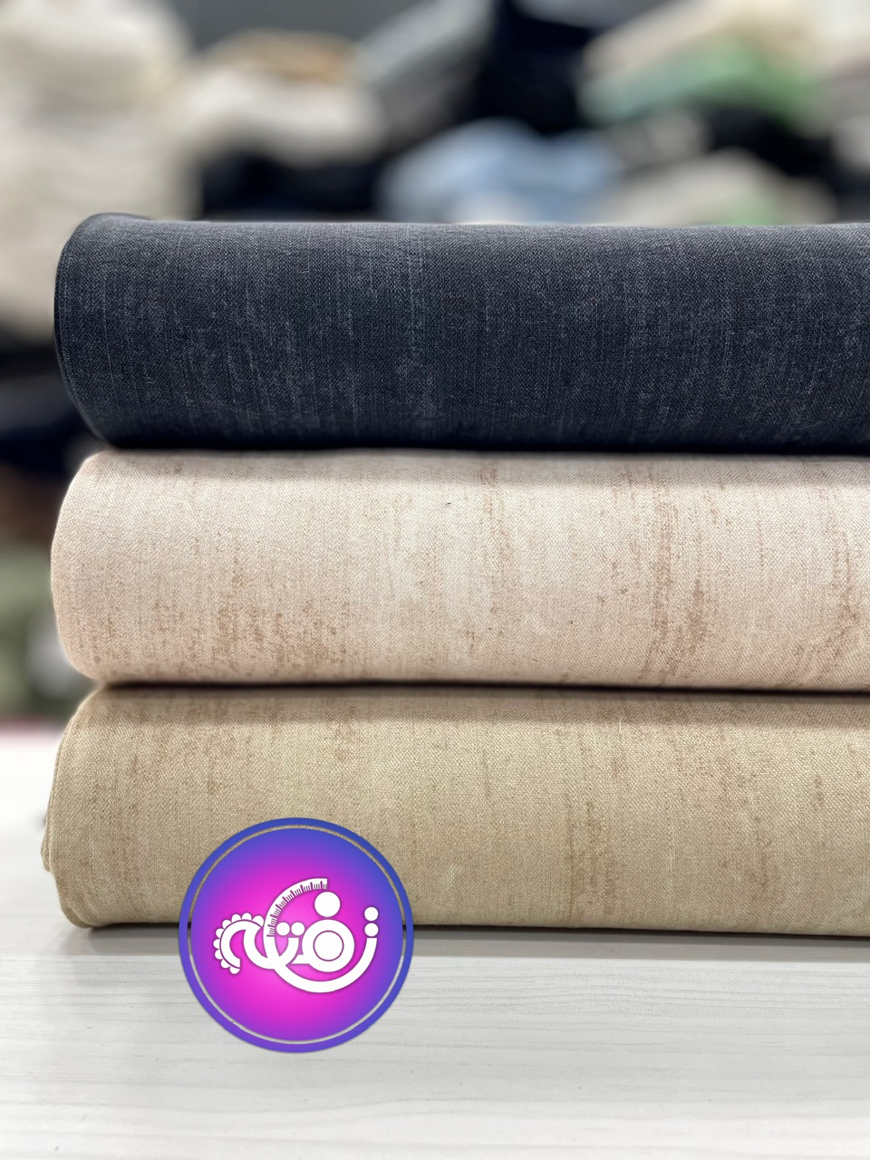 پارچه کنف شانتون پتینه