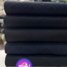 پارچه کرپ نخ گلدوزی