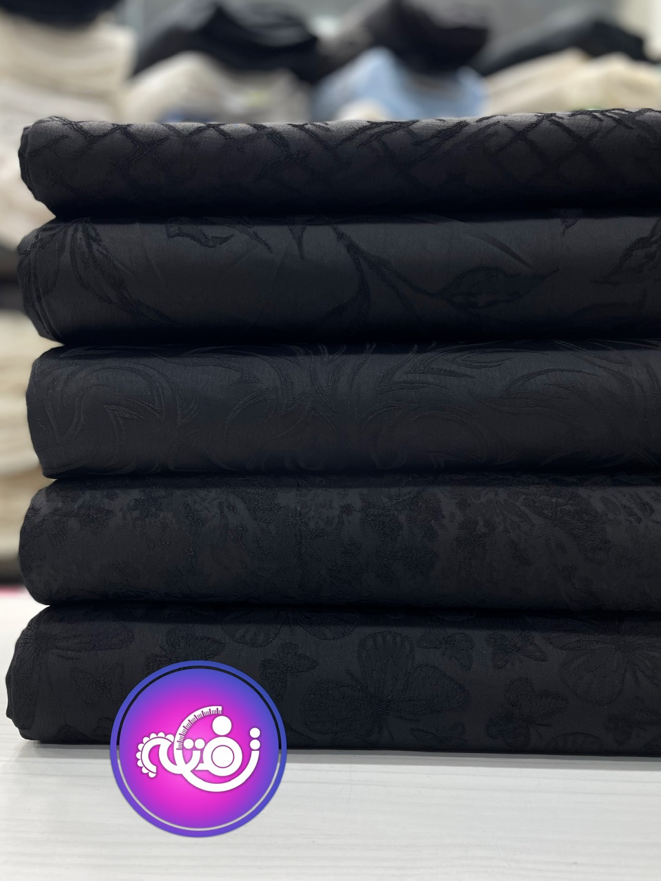 پارچه ژاکارد ابریشم پوکو