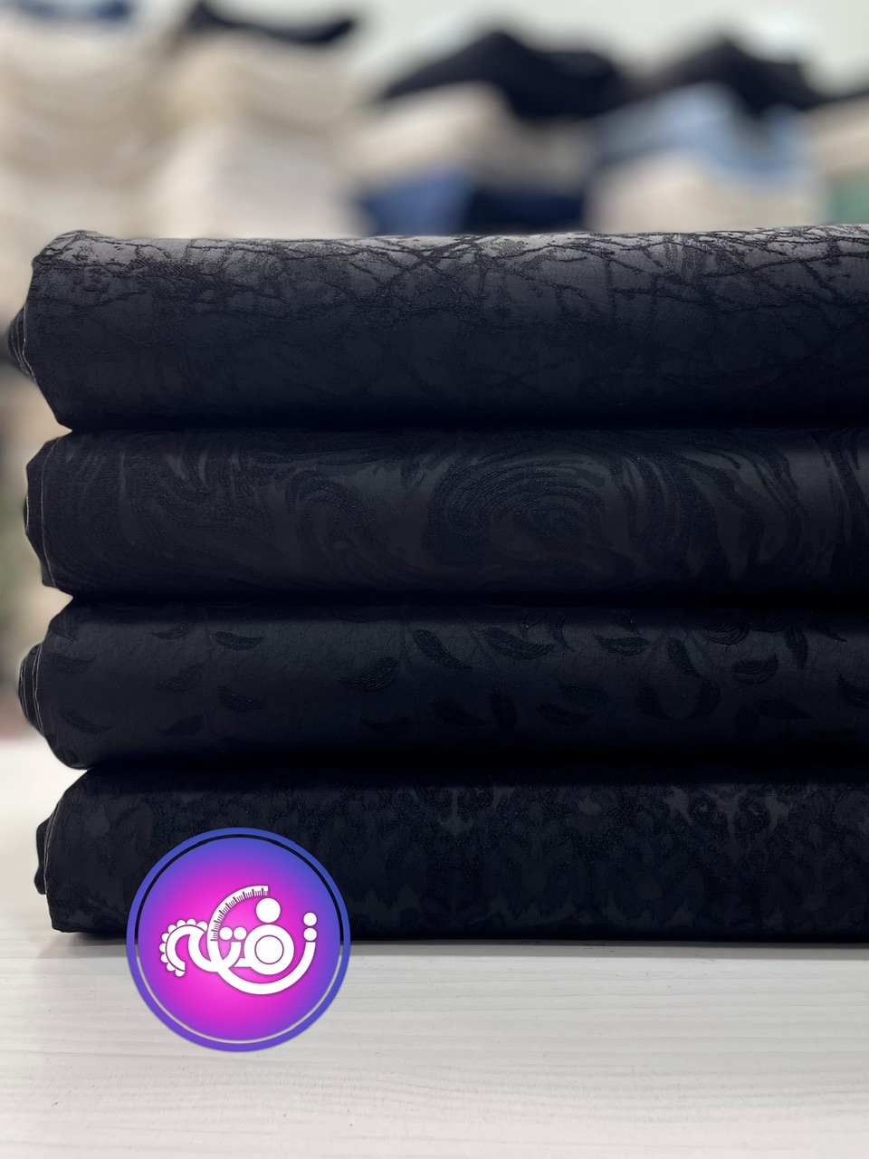 پارچه ژاکارد ابریشم پوکو