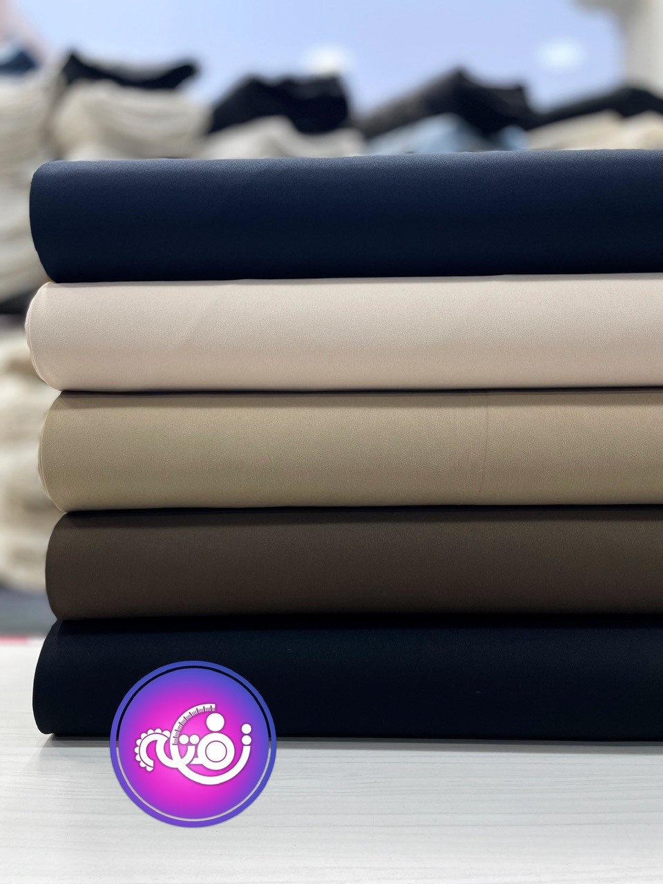 پارچه کتان تامفورد ترک